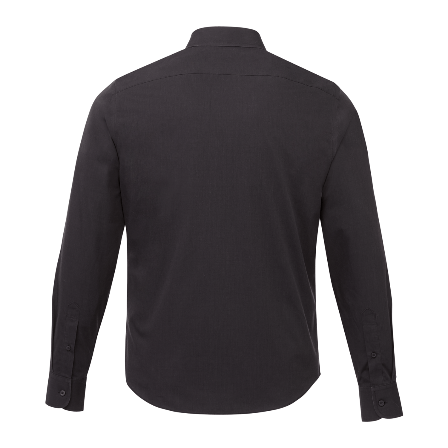 UNTUCKit - Men's Black Stone Wrinkle-Free Long Sleeve Slim-Fit Shirt Threadfellows UNTUCKit - Men's Black Stone Wrinkle-Free Long Sleeve Slim-Fit Shirt Threadfellows