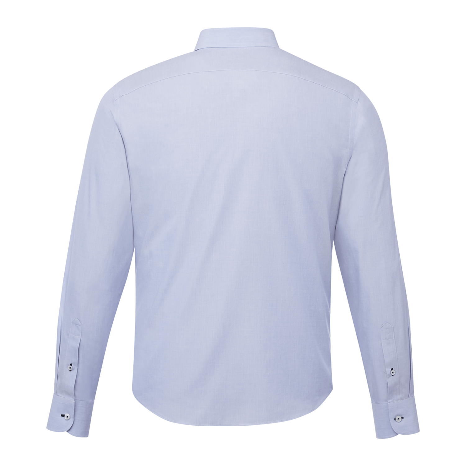 Wrinkled Long Sleeved T-Shirt (Blue)