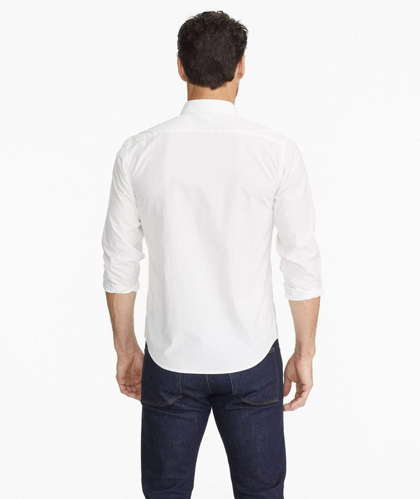 Mens Wrinkle Free White Shirt Full Sleeves Soft Touch