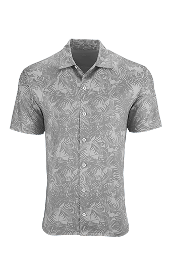 Vantage Woven Shirts S / Seagull Grey Vansport - Men's Pro Maui Hawaiian Shirt