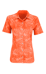 Vantage Woven Shirts S / Sunset Orange Vansport - Women's Pro Maui Hawaiian Shirt