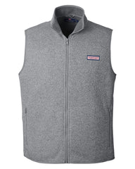 Vineyard Vines Outerwear S / Grey Heather Vineyard Vines - Men's Mountain Sweater Fleece Vest