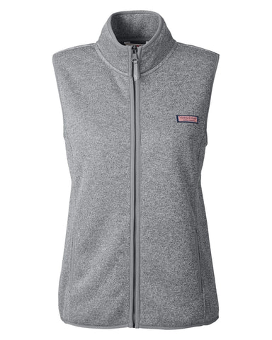 Shop Womens Sweater Fleece Vest - Detroit Lions at vineyard vines