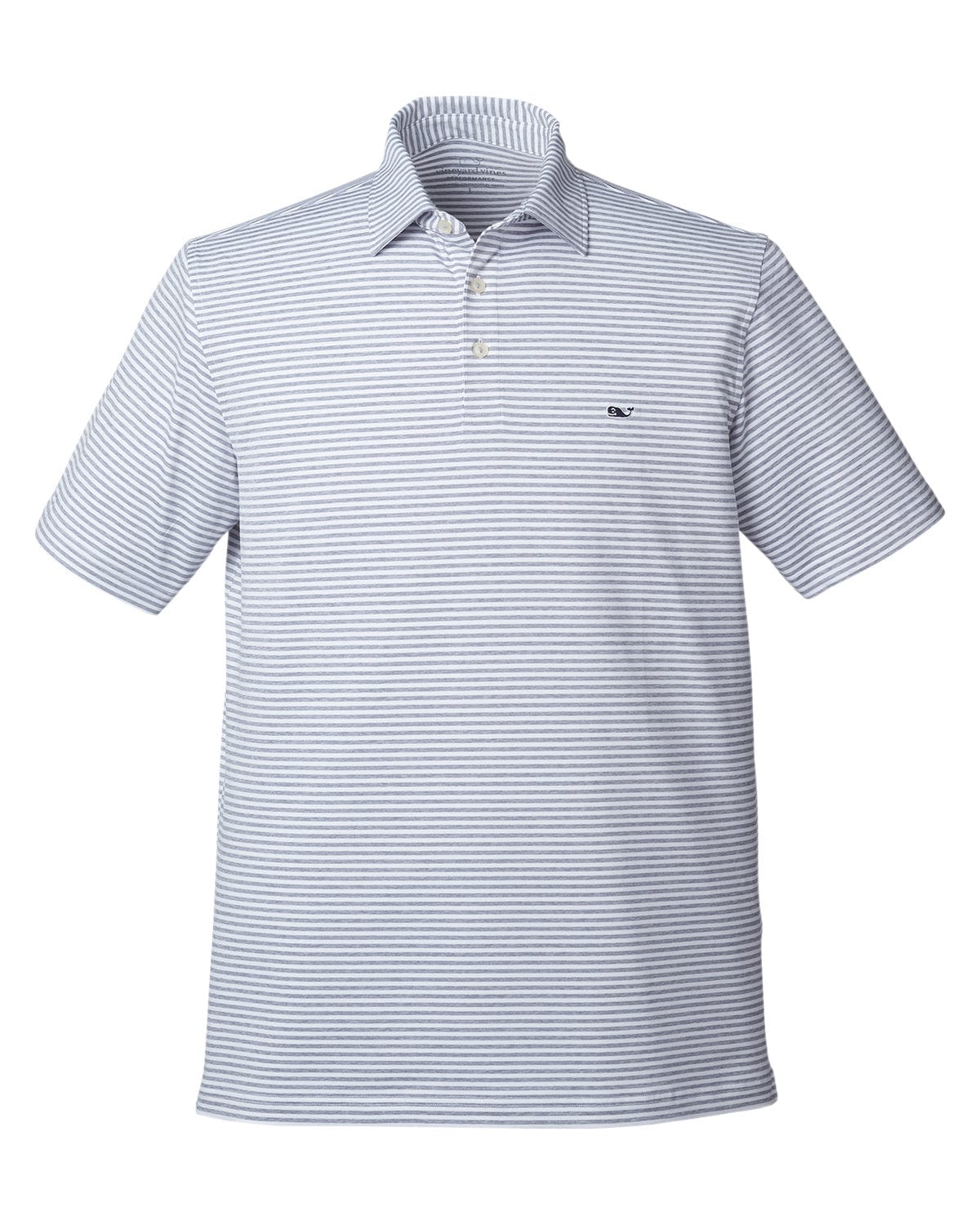 Lids Minnesota Twins Vineyard Vines Hawksbill Stripe Polo - Gray