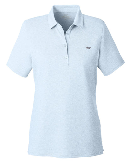 Vineyard Vines Polos XS / Jake Blue Vineyard Vines - Women's Edgartown Pique Polo
