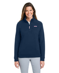 Vineyard Vines Sweatshirts Vineyard Vines - Women's Collegiate Quarter-Zip Pullover Shep Shirt