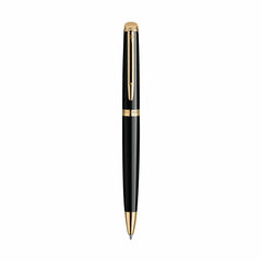 Waterman Accessories One Size / Black/Gold Trim Waterman - Hemisphere Ballpoint Pen (Blue Ink)