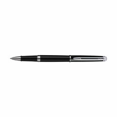 Waterman Accessories One Size / Black/Silver Trim Waterman - Hemisphere Rollerball Pen (Black Ink)