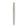 Waterman Accessories One Size / Stainless Steel/Gold Trim Waterman - Hemisphere Ballpoint Pen (Blue Ink)