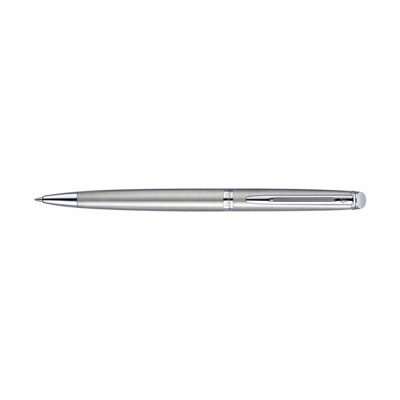 Waterman Accessories One Size / Stainless Steel/Silver Trim Waterman - Hemisphere Ballpoint Pen (Blue Ink)