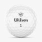 Wilson Accessories One Dozen / White Wilson - Custom Staff Triad White Box Dozen