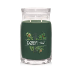 Yankee Candle Accessories One Size / Balsam Cedar Yankee Candle - Signature Large 2 Wick 20oz Candle