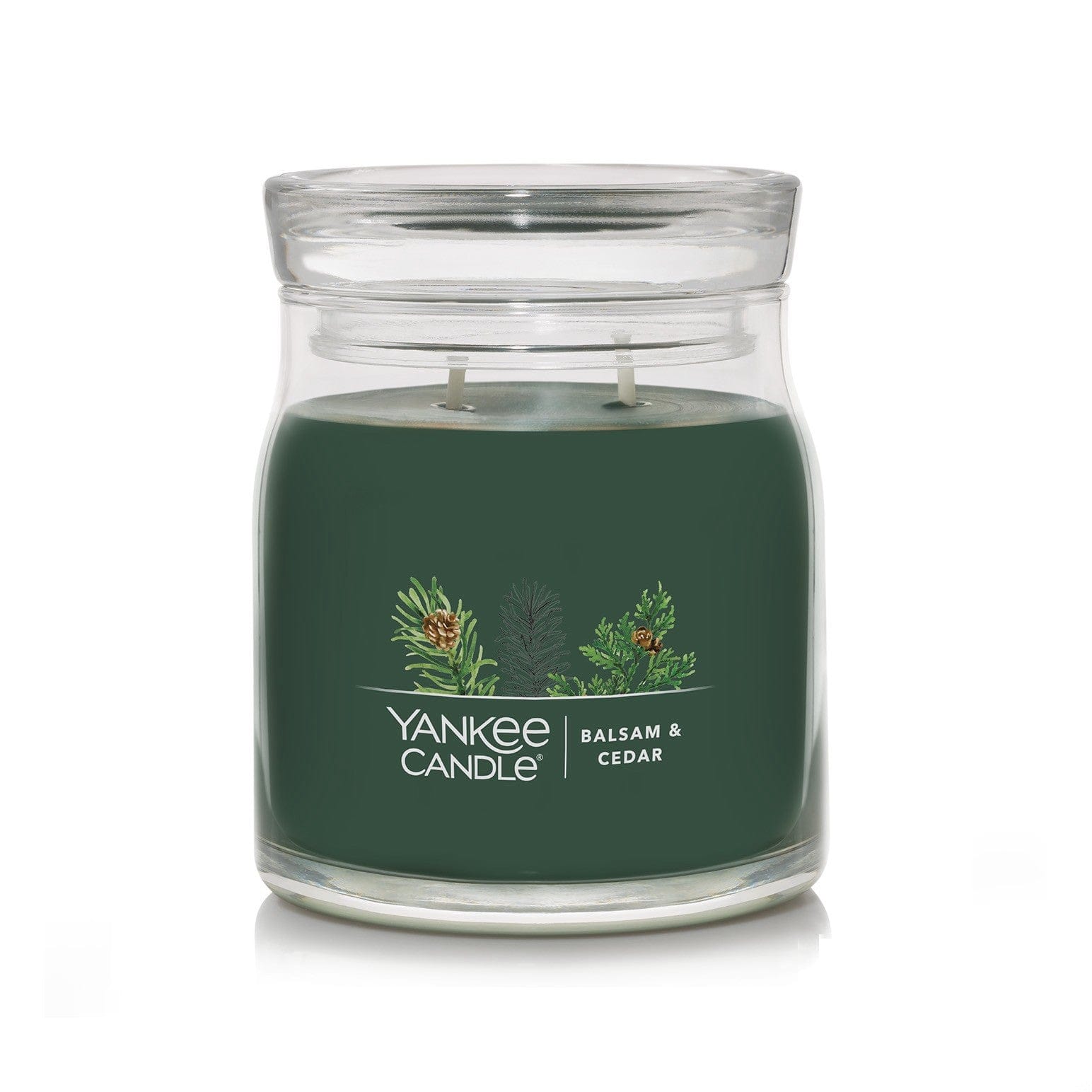 Yankee Candle Accessories One Size / Balsam Cedar Yankee Candle - Signature Medium 2 Wick 13oz Candle