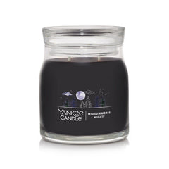 Yankee Candle Accessories One Size / Mid Summers Night Yankee Candle - Signature Medium 2 Wick 13oz Candle