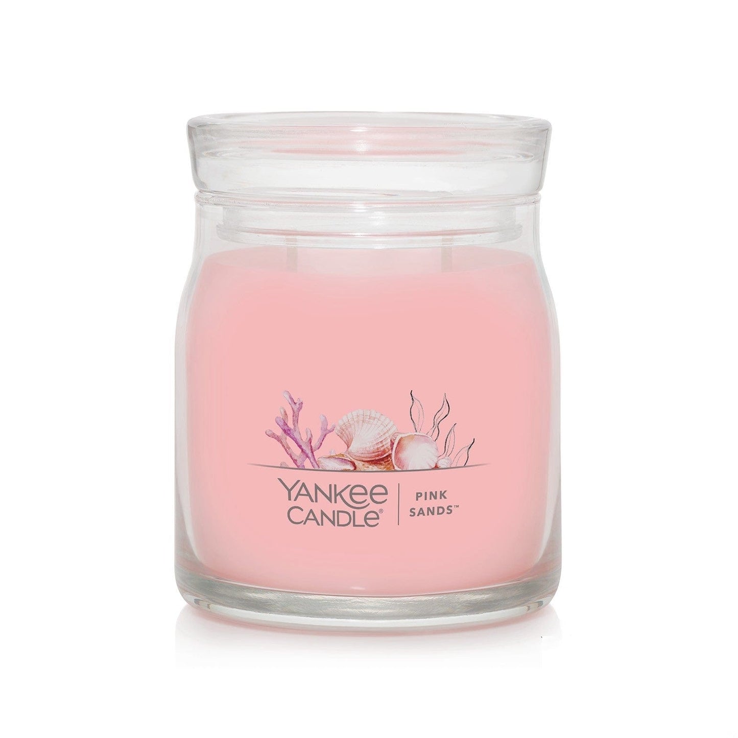 Yankee Candle Accessories One Size / Pink Sands Yankee Candle - Signature Medium 2 Wick 13oz Candle