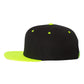 Yupoong Headwear Adjustable / Black/Neon Green Yupoong - Wool Blend Snapback