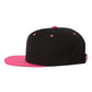 Yupoong Headwear Adjustable / Black/Neon Pink Yupoong - Wool Blend Snapback