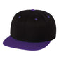 Yupoong Headwear Adjustable / Black/Purple Yupoong - Wool Blend Snapback