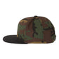 Yupoong Headwear Adjustable / Camo/Black Yupoong - Wool Blend Snapback