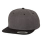 Yupoong Headwear Adjustable / Dark Heather/Black Yupoong - Wool Blend Snapback