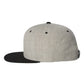 Yupoong Headwear Adjustable / Heather/Black Yupoong - Wool Blend Snapback