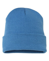 Yupoong Headwear One Size / Carlolina Blue Yupoong - Cuffed Beanie