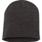 Yupoong Headwear One Size / Dark Grey Yupoong - Short Beanie