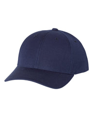 Yupoong Headwear One Size / Navy Yupoong - Premium Curved Visor Snapback