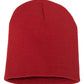 Yupoong Headwear One Size / Red Yupoong - Short Beanie