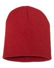 Yupoong Headwear One Size / Red Yupoong - Short Beanie