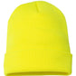 Yupoong Headwear One Size / Safety Yellow Yupoong - Cuffed Beanie