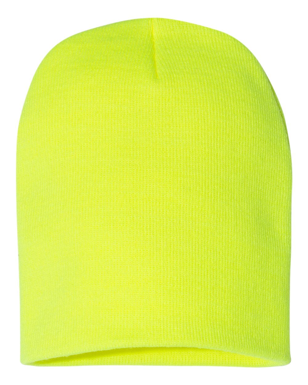 Yupoong Headwear One Size / Safety Yellow Yupoong - Short Beanie